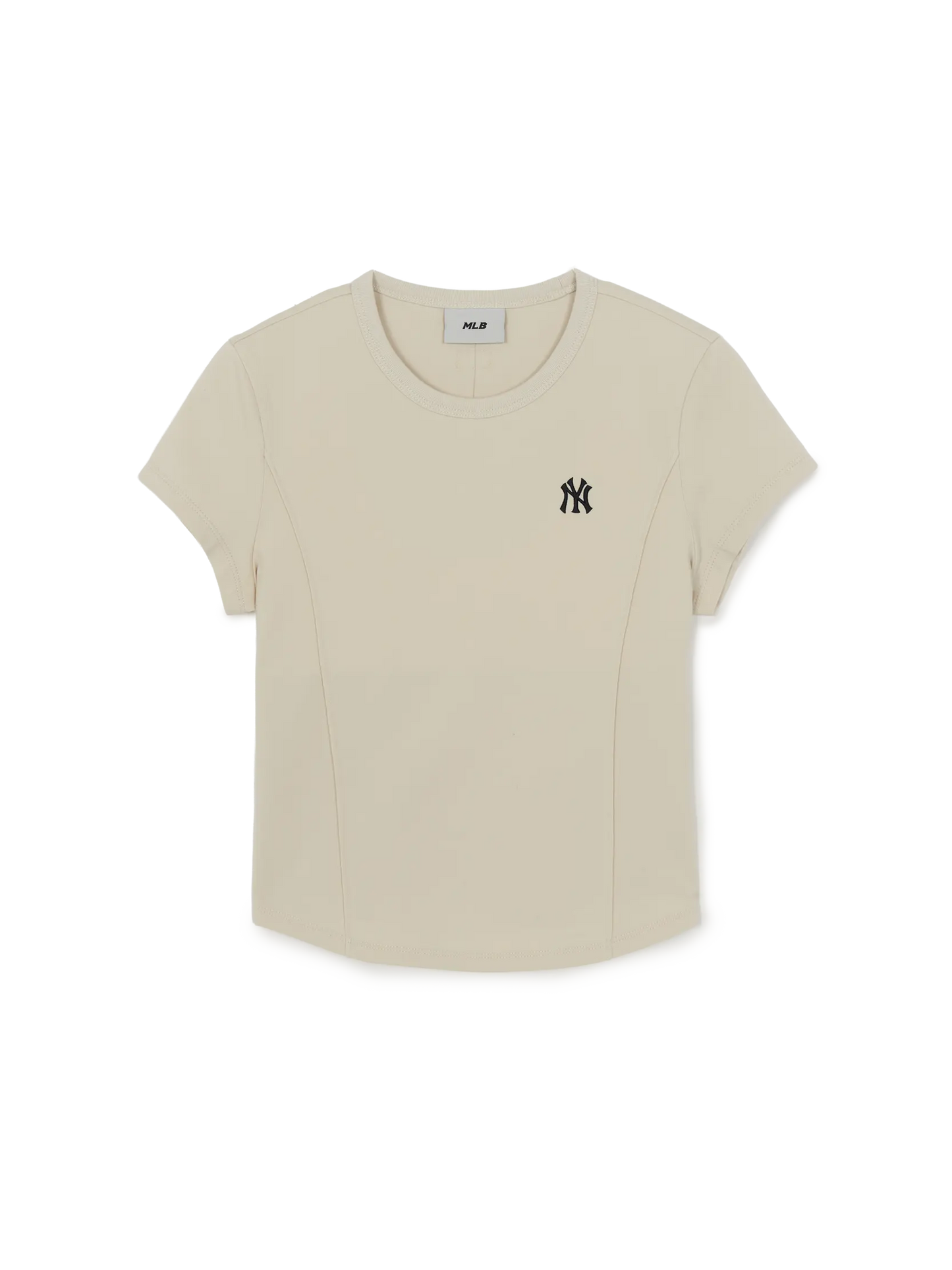 [Aespa Karina Worn] 26 Summer MLB Women's Basic Slim Fit Short Sleeve T-Shirt