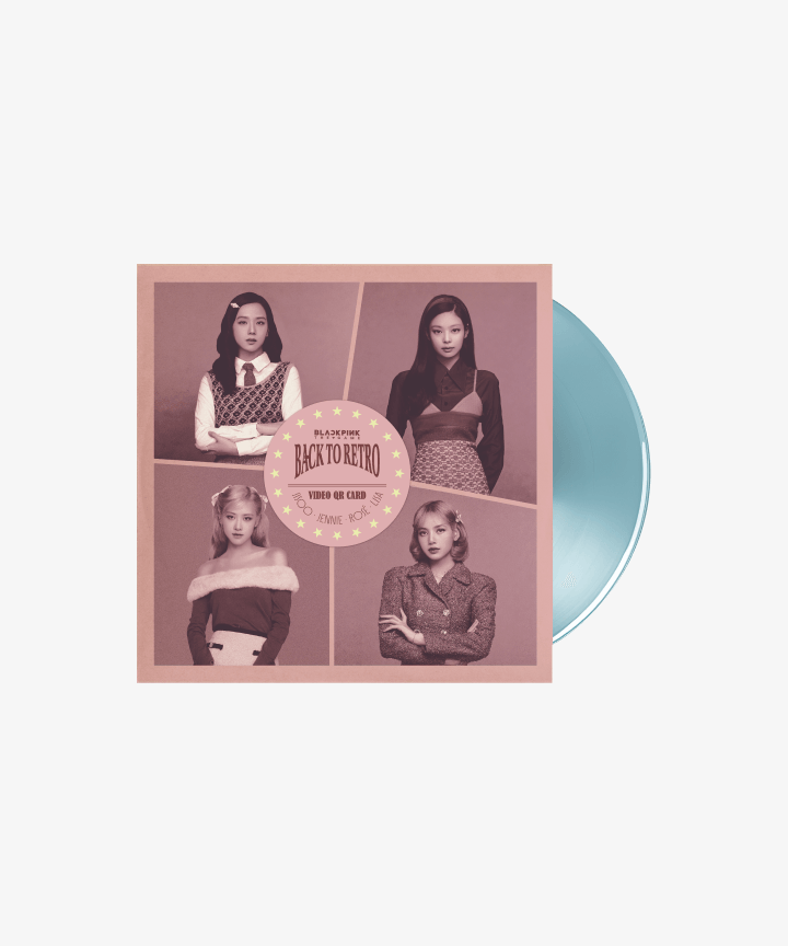 [BLACKPINK] The Game Photocard Collection Back To Retro (Vinyl LP Package)