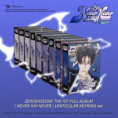 ZEROBASEONE THE 1ST FULL ALBUM [NEVER SAY NEVER]