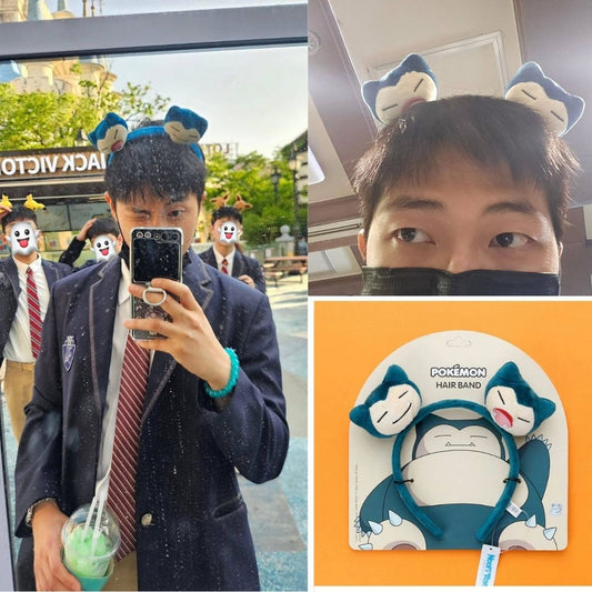 Snorlax Headband Seen on BTS RM