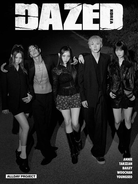 DAZED & CONFUSED KOREA MAGAZINE SEPTEMBER 2025 (COVER : ALLDAY PROJECT)