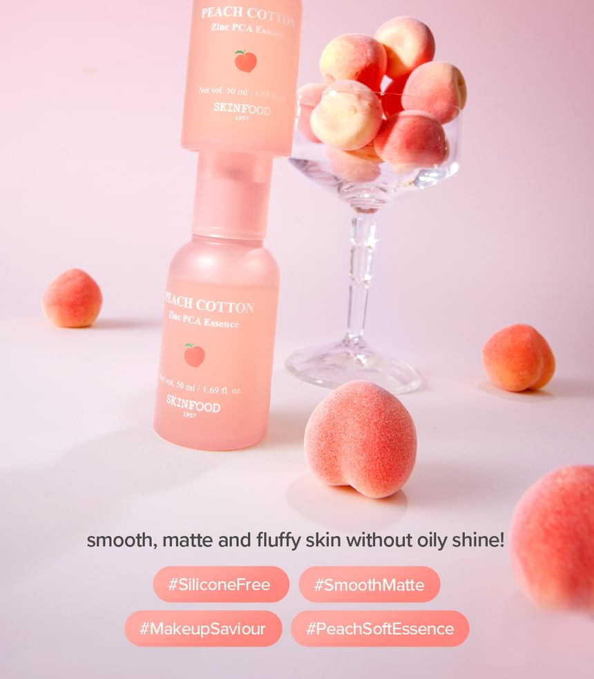 SkinFood Peach Cotton Zinc PCA Essence 50ml