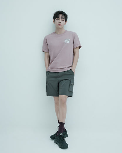 [BTS V Pick]26 Summer Snow Peak Sorona Tropical Short Sleeve T-shirt