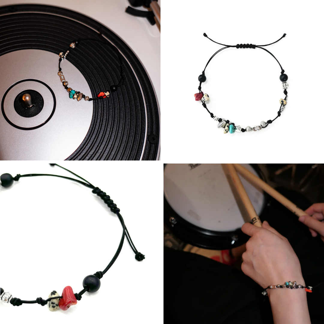 MAHAGRID HANDMADE STONE BEADS BRACELET Seen worn by THE BOYZ JUYEON