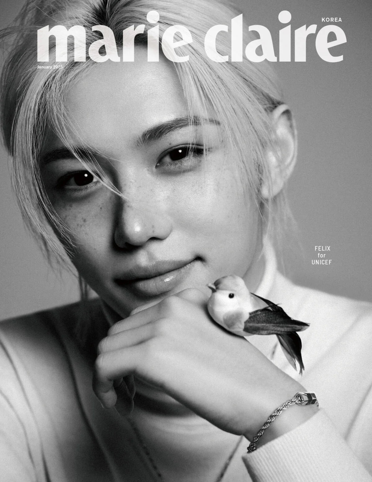 MARIE CLAIRE KOREA MAGAZINE 2025 RANDOM VER. (INCLUDE : Stray Kids FELIX)