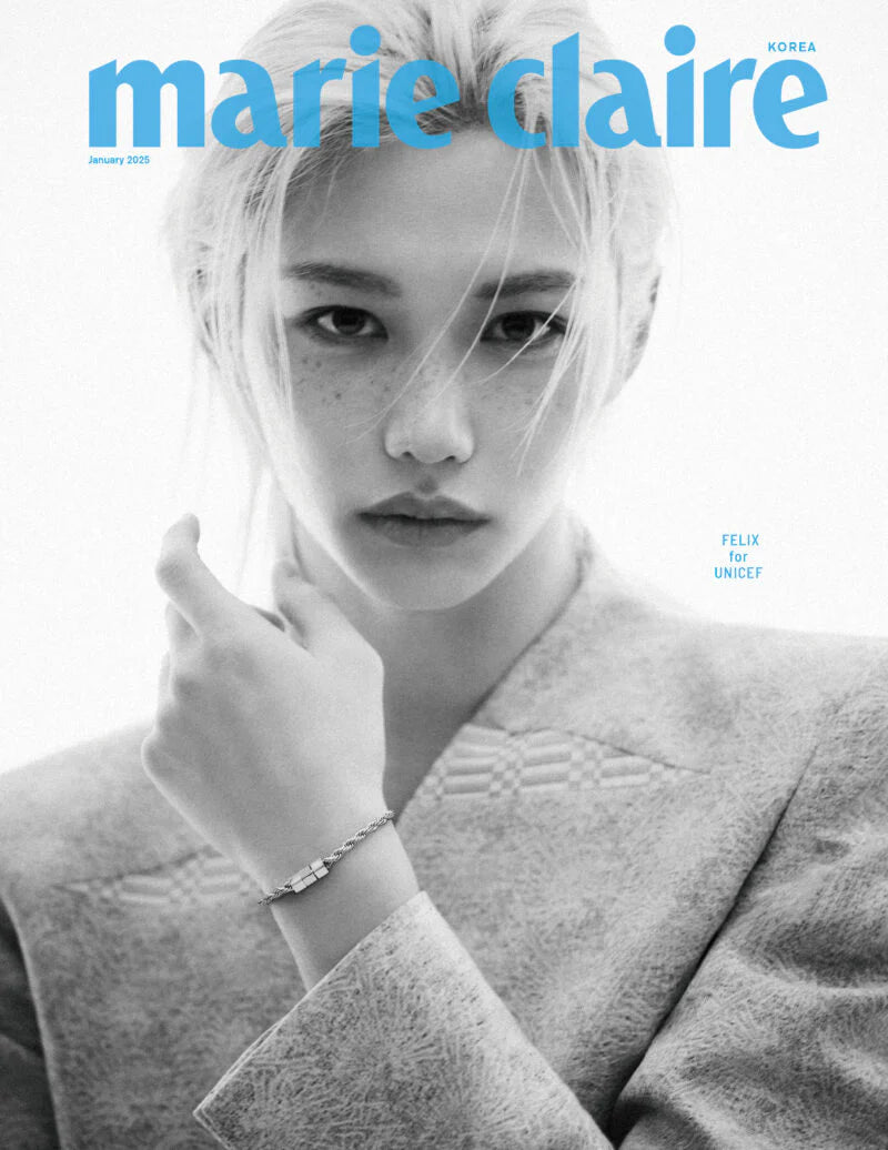 MARIE CLAIRE KOREA MAGAZINE 2025 RANDOM VER. (INCLUDE : Stray Kids FELIX)