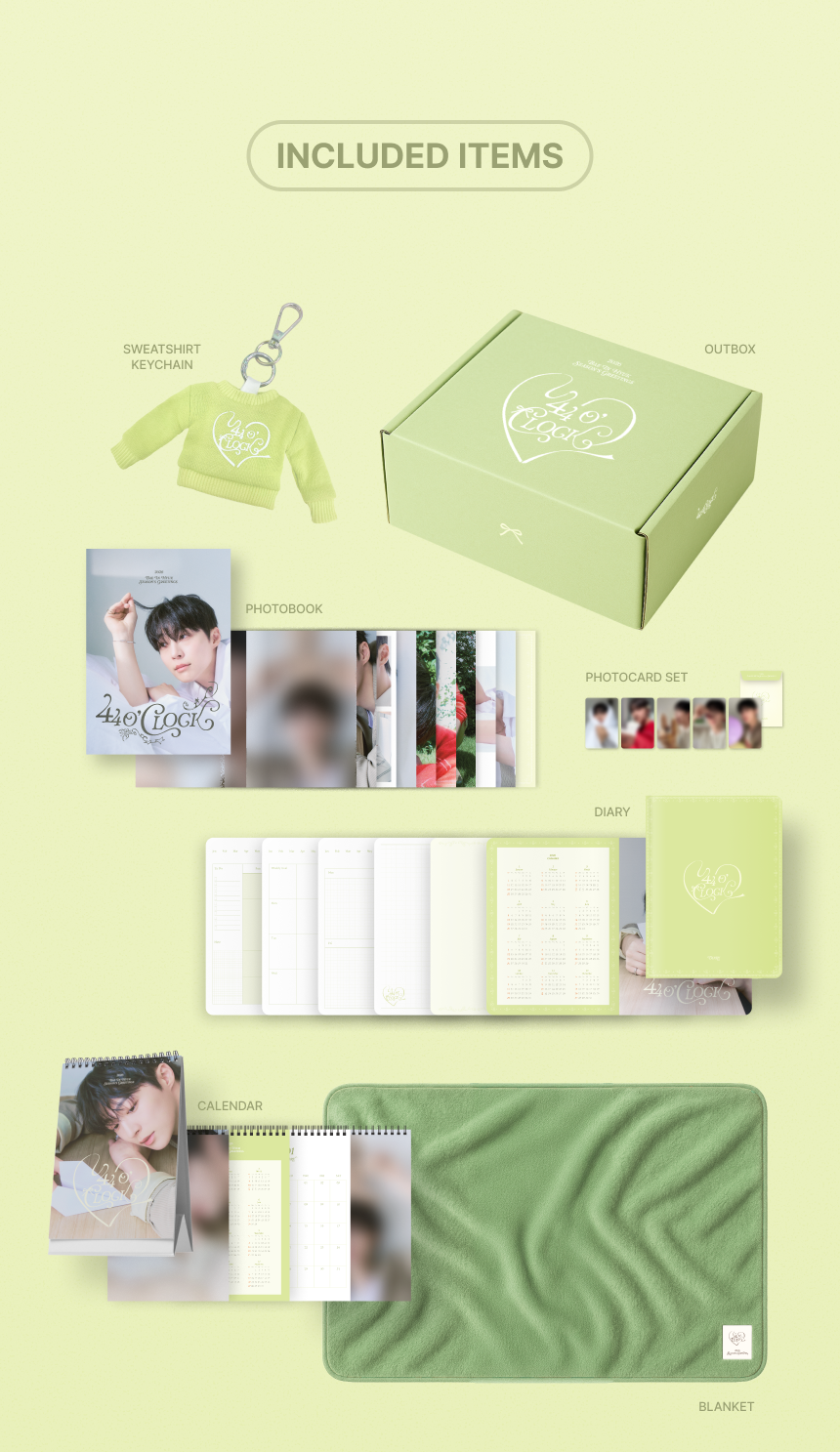 BAE IN HYUK 2026 SEASON'S GREETINGS 44 O'Clock