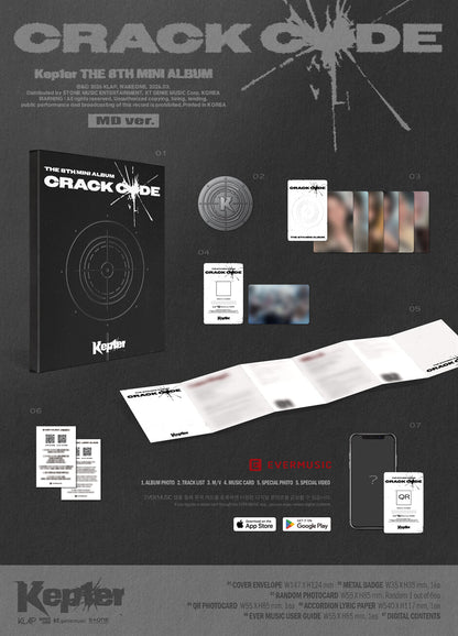 KEP1ER - Mini 8th Album 'CRACK CODE'