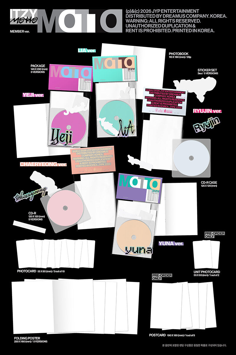ITZY - 12th Mini Album 'Motto'