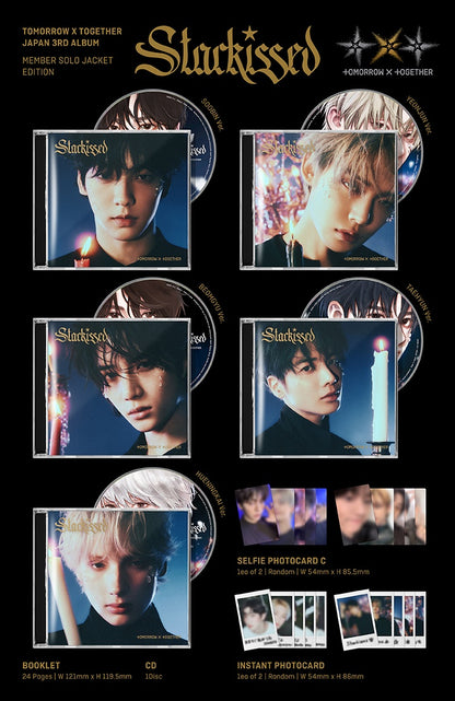 TOMORROW X TOGETHER (TXT) JP 3rd Album Starkissed With Pre Order Gifts