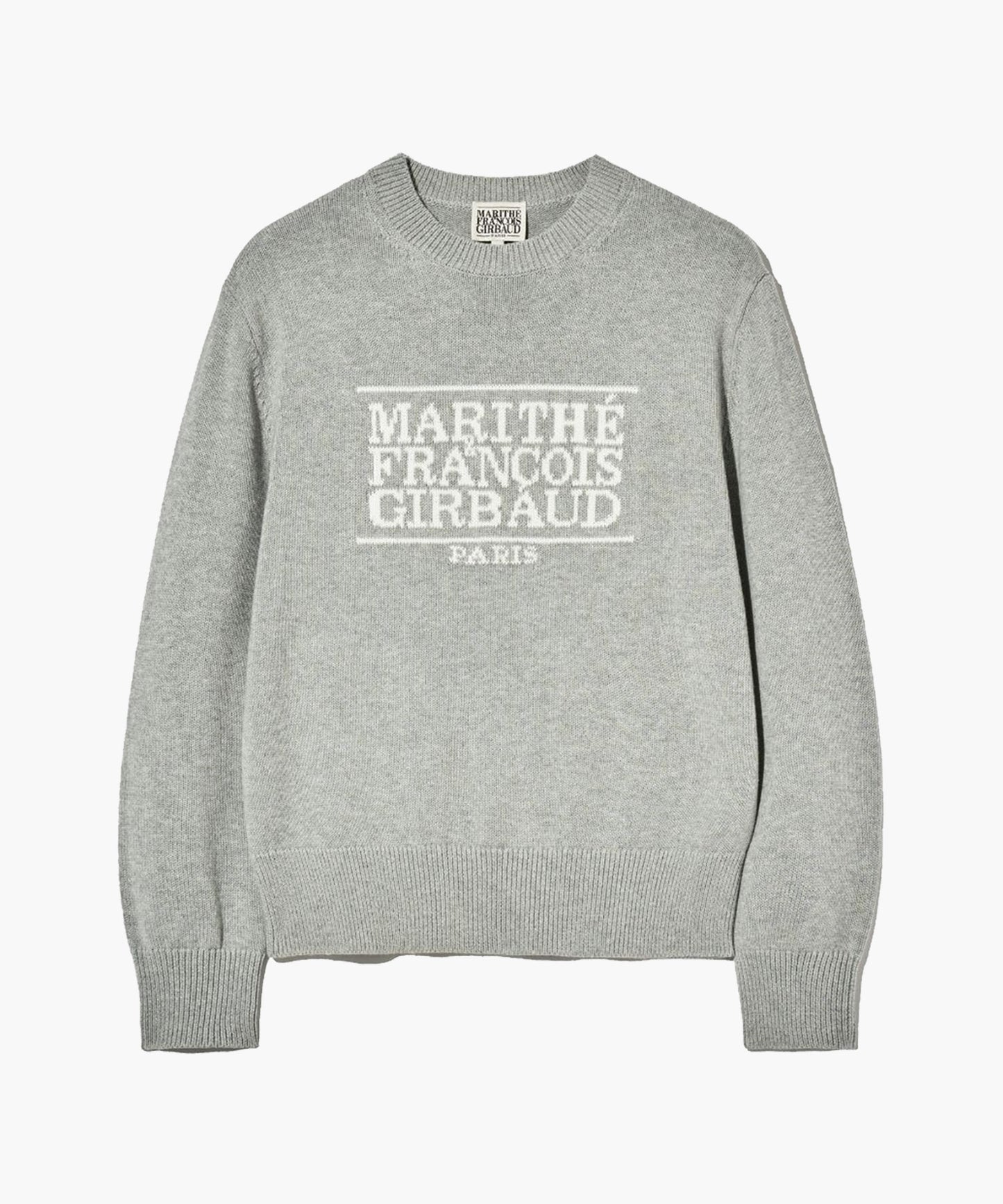 [Worn By Cha Eunwoo] Marithé Et François Girbaud Classic Logo Knit Pullover