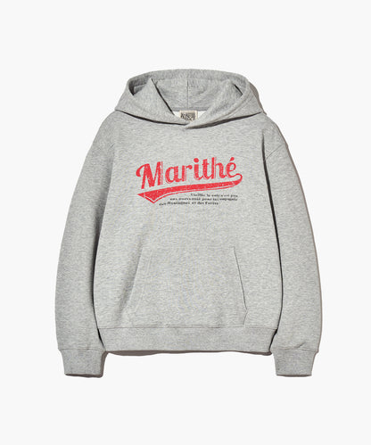 [Worn by Cha Eunwoo] Marithé et François Girbaud Vintage Baseball Hoodie