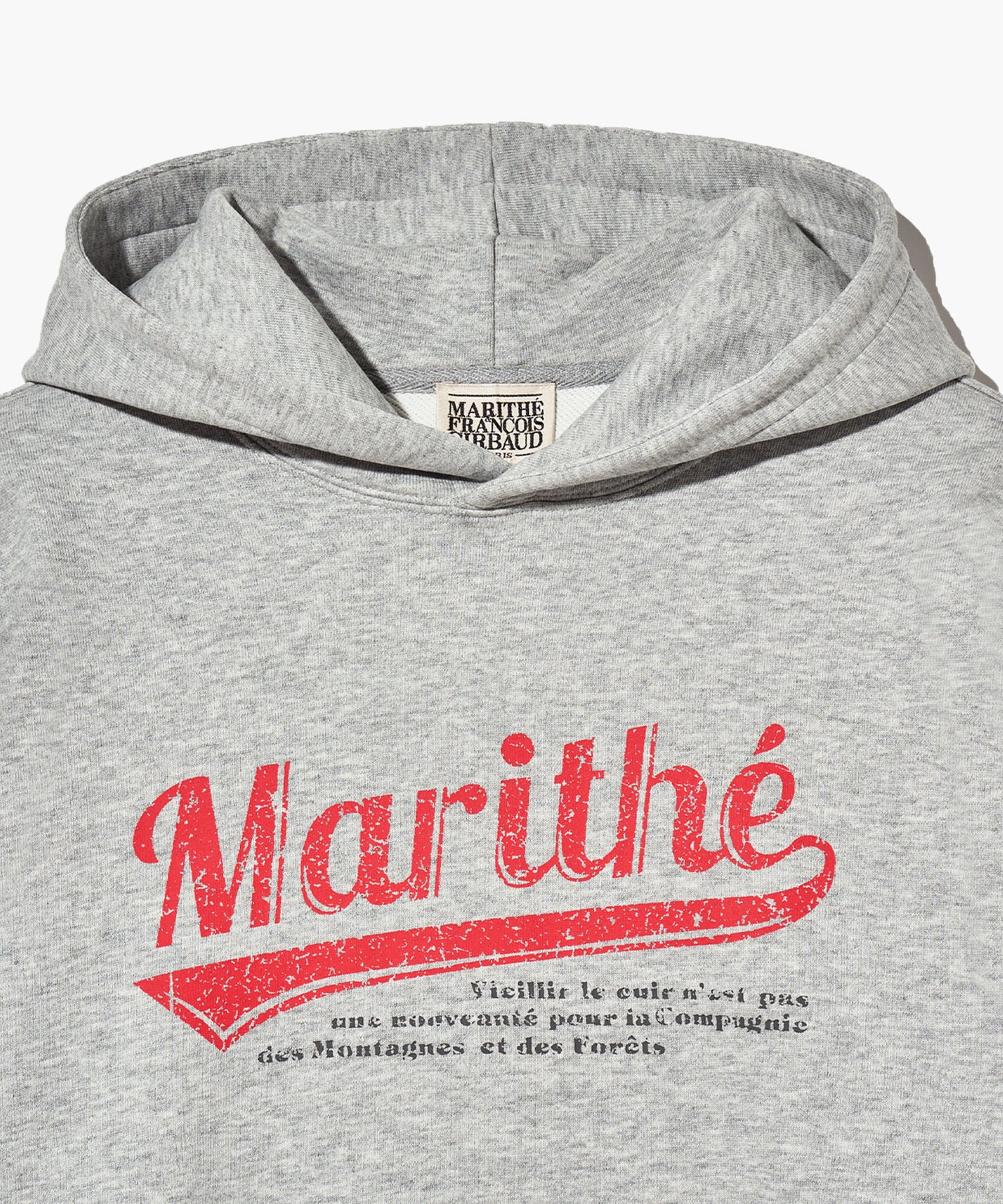 [Worn by Cha Eunwoo] Marithé et François Girbaud Vintage Baseball Hoodie