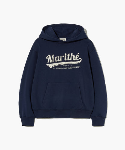 [Worn by Cha Eunwoo] Marithé et François Girbaud Vintage Baseball Hoodie