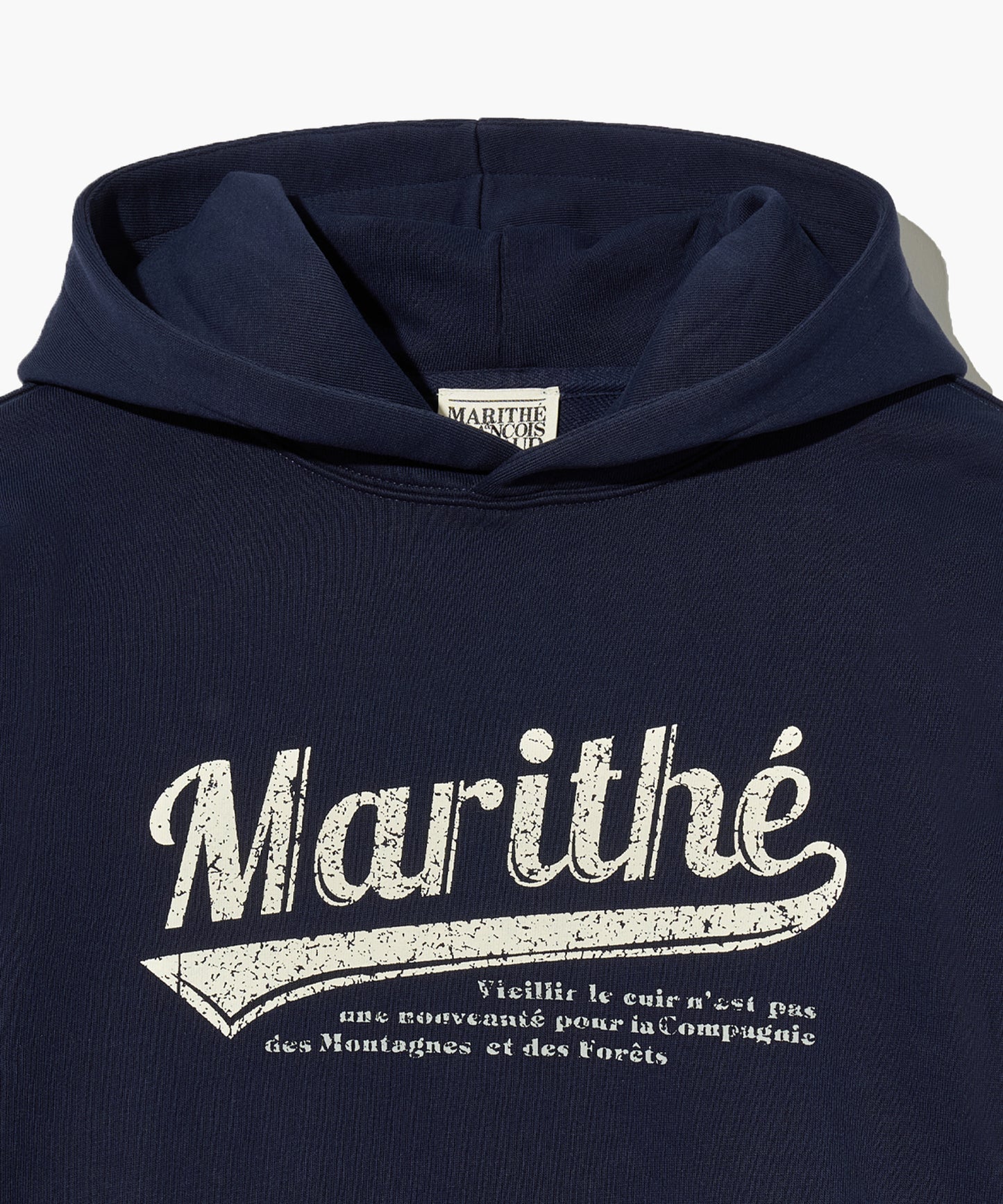 [Worn by Cha Eunwoo] Marithé et François Girbaud Vintage Baseball Hoodie