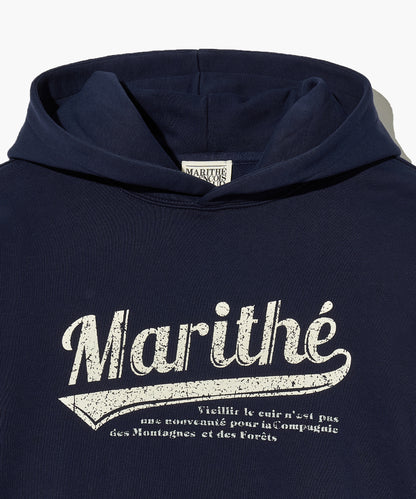 [Worn by Cha Eunwoo] Marithé et François Girbaud Vintage Baseball Hoodie