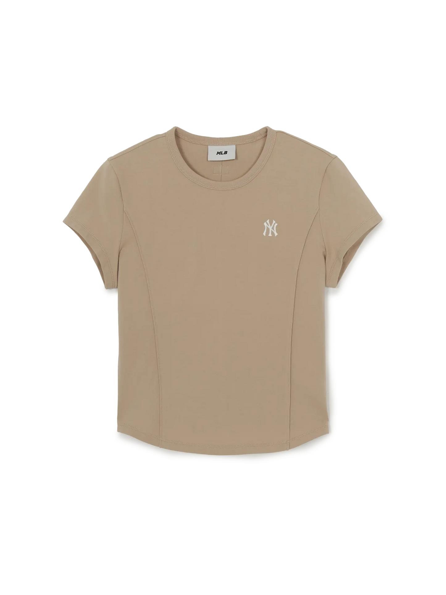 [Aespa Karina Worn] 26 Summer MLB Women's Basic Slim Fit Short Sleeve T-Shirt