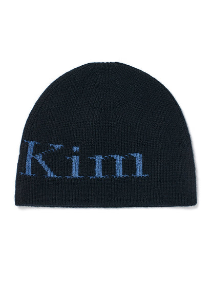[Twice Momo Pick] Matin Kim Logo Jacquard Knit Beanie