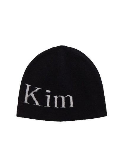 [NCT Jungwoo Pick] Matin Kim Logo Jacquard Short Beanie