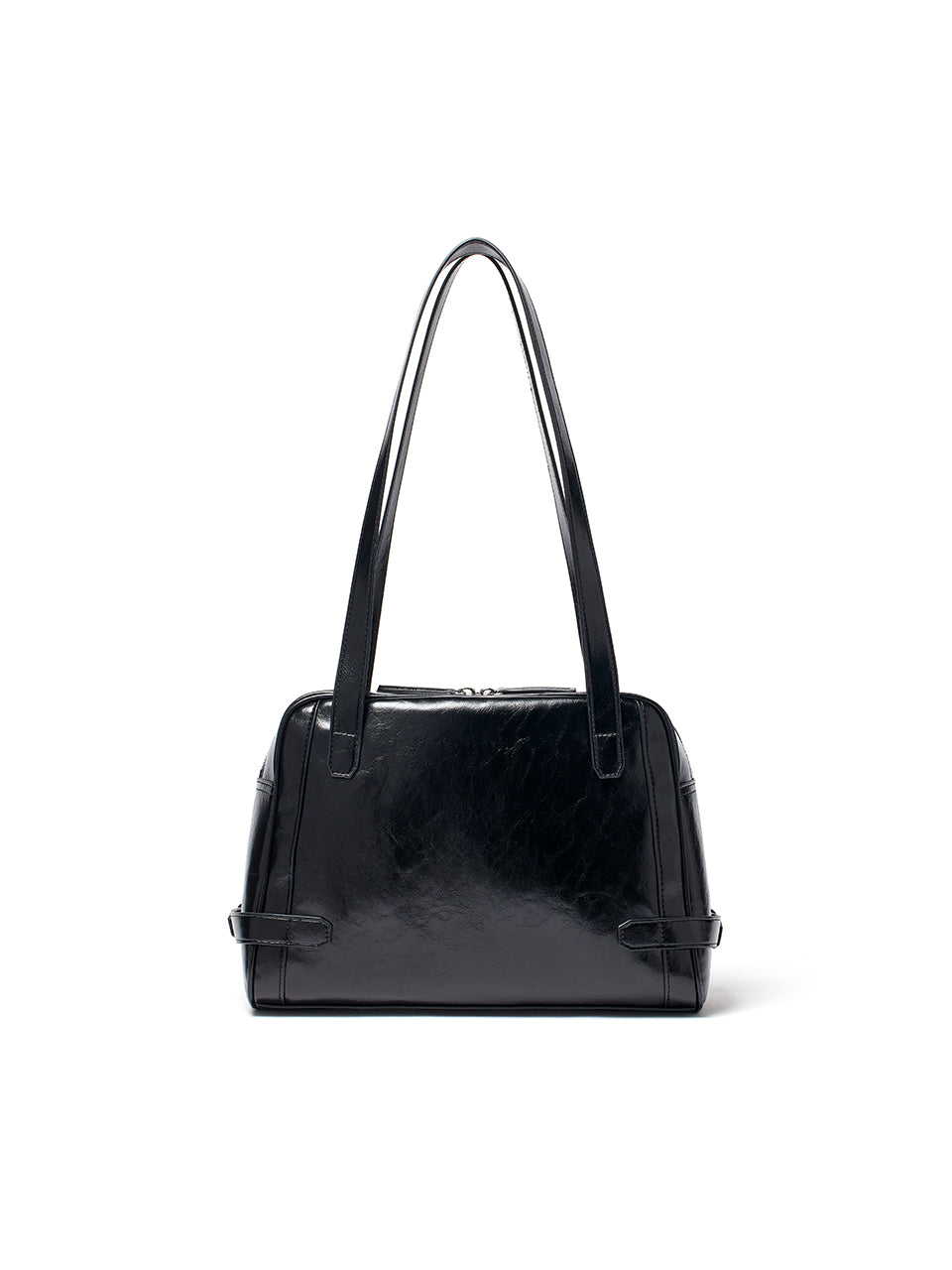 ● MATIN KIM ● BIKER DETAIL SQUARE SHOULDER BAG BROWN MUSINSA | MATIN KIM BIKER DETAIL SQUARE SHOULDER BAG IN DARK