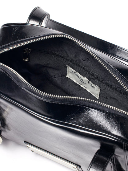 Matin Kim Biker Detail Square Shoulder Bag