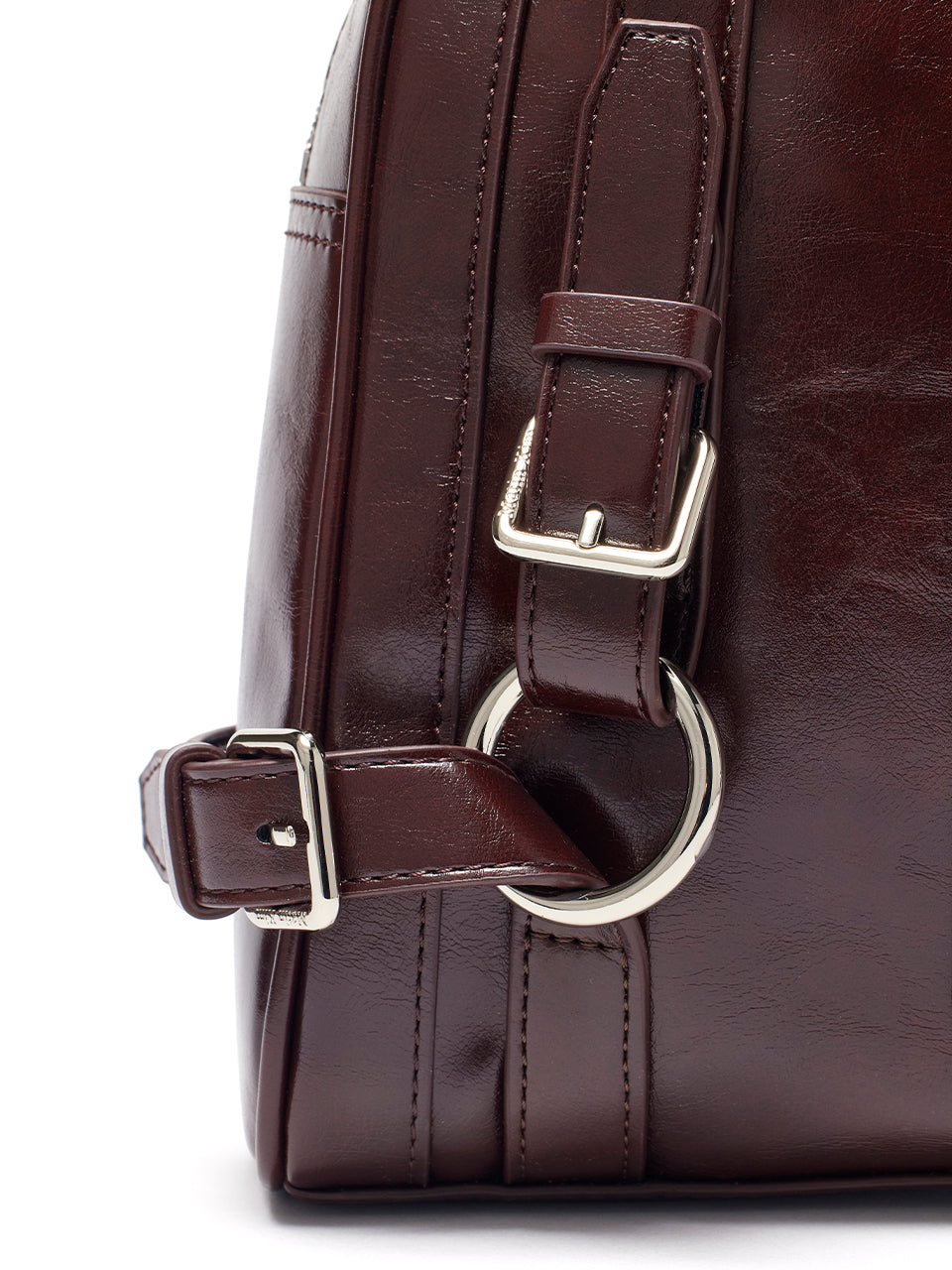 ● MATIN KIM ● BIKER DETAIL SQUARE SHOULDER BAG BROWN MUSINSA | MATIN KIM BIKER DETAIL SQUARE SHOULDER BAG IN DARK
