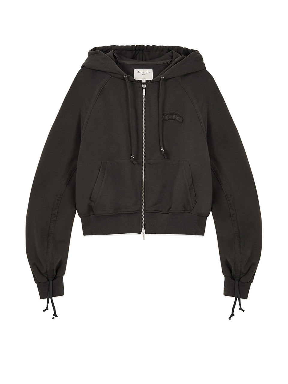 [Ive Leeseo Worn]  Matin Kim Sleeve Detail Hoody Zip up
