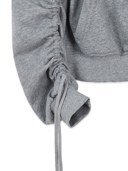[Ive Leeseo Worn]  Matin Kim Sleeve Detail Hoody Zip up