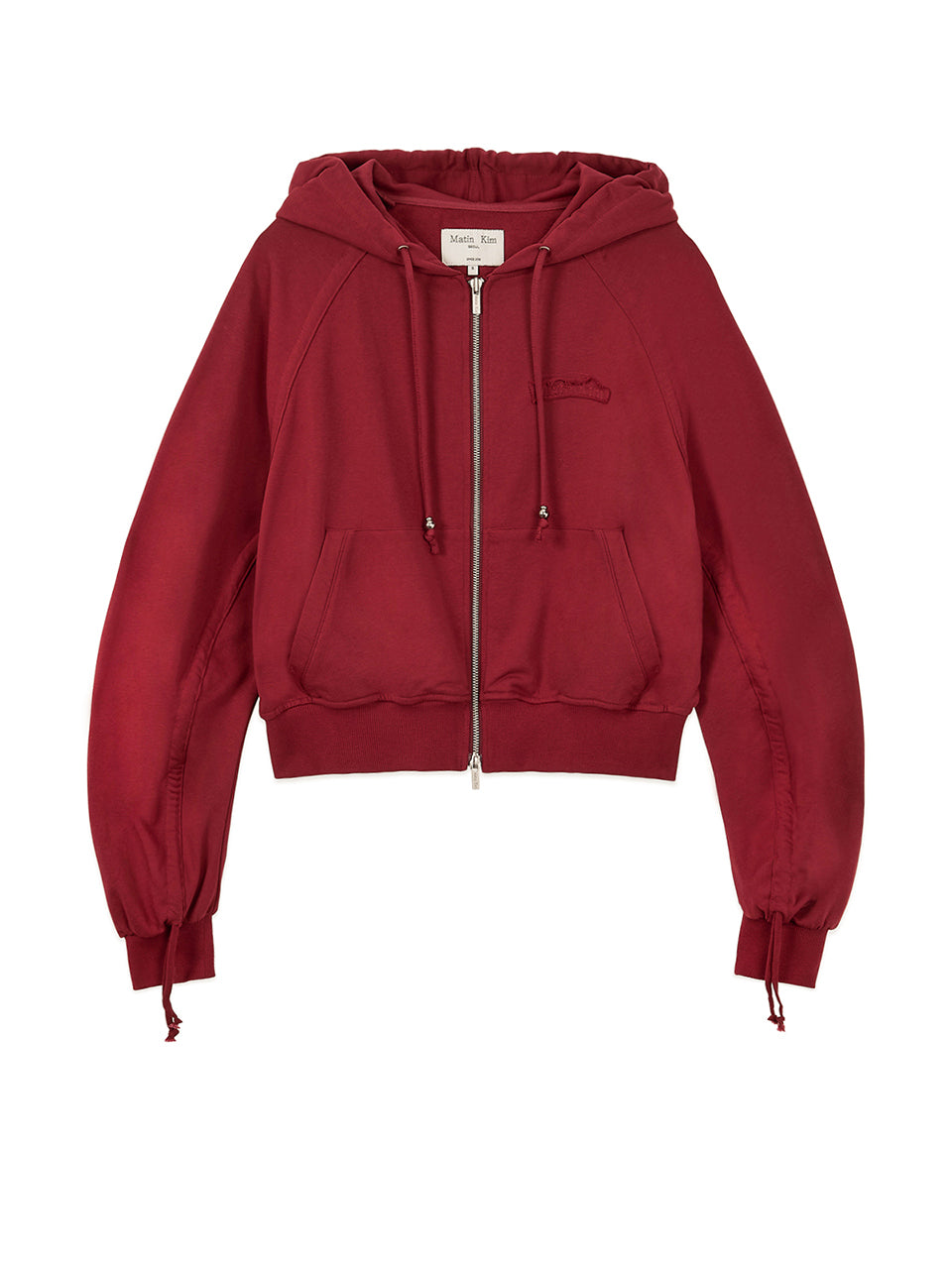 [Ive Leeseo Worn]  Matin Kim Sleeve Detail Hoody Zip up