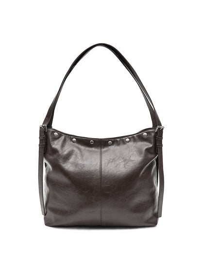 [Aespa Ningning Pick] Matin Kim Matin Stud Point Large Shoulder Bag