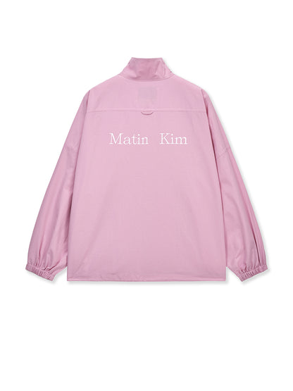 [Aespa Ningning Worn] Matin Kim Back Logo High Neck Jumper
