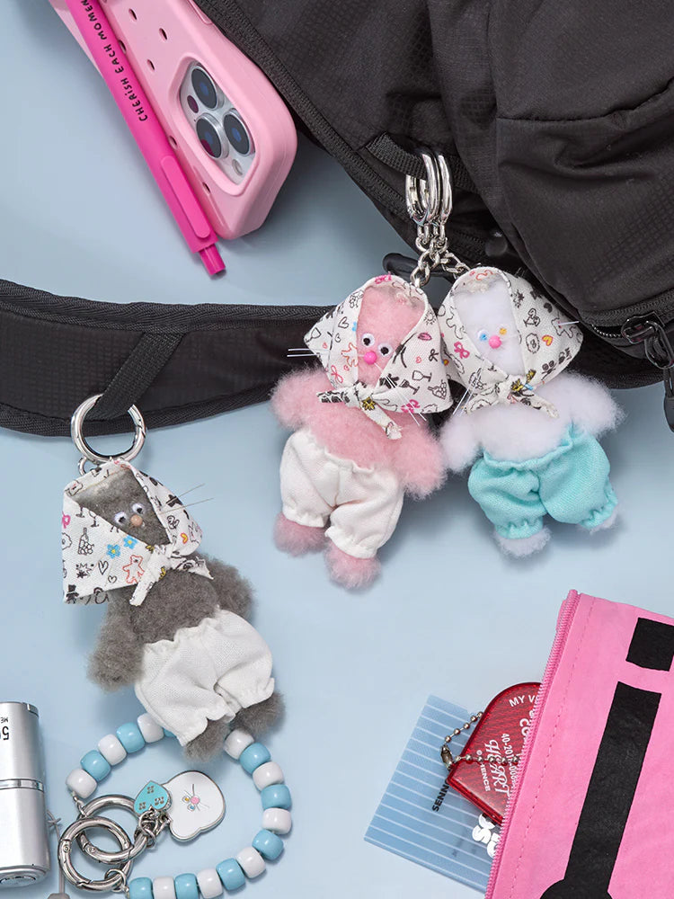 LINEFRIENDS MNH 25 FW Mini Doll Keychain