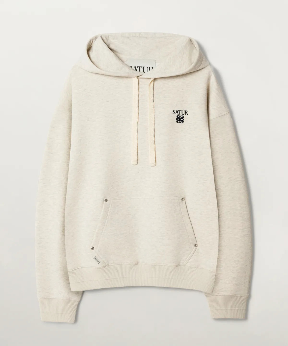 [Riize Pick] 26SS Satur Loren Small Logo Rivet Hoodie