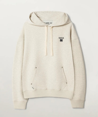[Riize Pick] 26SS Satur Loren Small Logo Rivet Hoodie