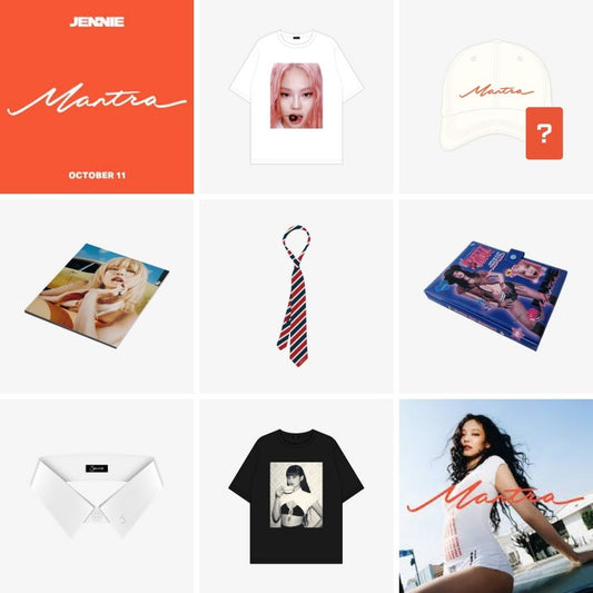 BLACKPINK Jennie - Mantra Official Merch