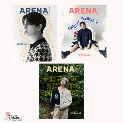 SEVENTEEN Joshua - Arena Homme+ December 2024 Magazine