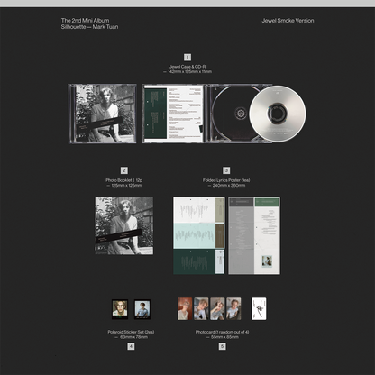 Got7 Mark Tuan - 2nd Mini Album Silhouette (Jewel Ver.)