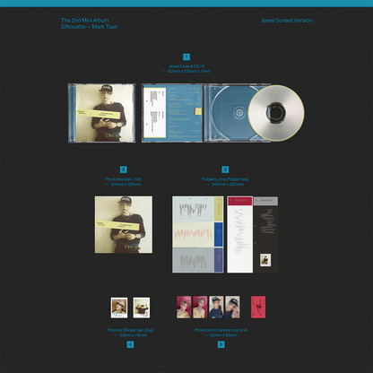 Got7 Mark Tuan - 2nd Mini Album Silhouette (Jewel Ver.)
