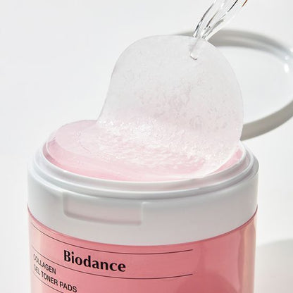 NCT Do Young X Biodance Collagen Gel Toner Pads 60 Sheets (+10 Sheets)