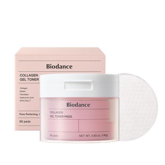 NCT Do Young X Biodance Collagen Gel Toner Pads 60 Sheets (+10 Sheets)