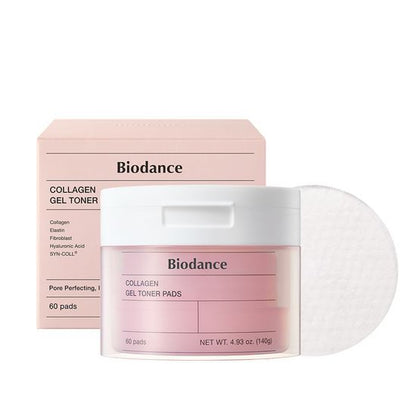NCT Do Young X Biodance Collagen Gel Toner Pads 60 Sheets (+10 Sheets)