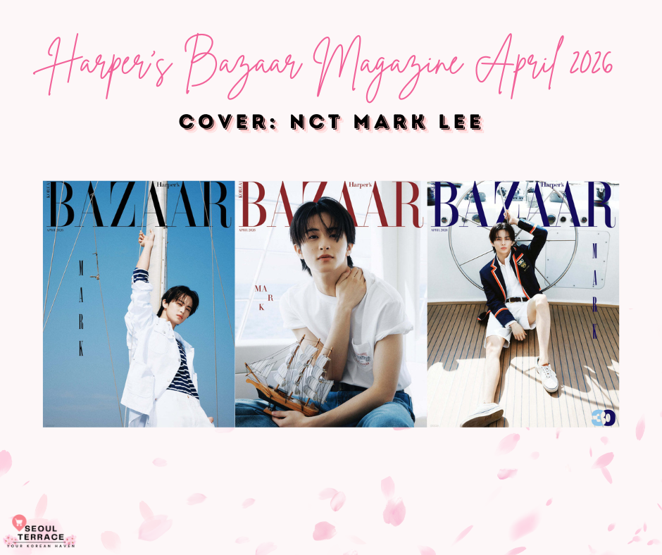 [NCT] MARK LEE - HARPER'S BAZAAR MAGAZINE APRIL 2026 (RANDOM COVER)