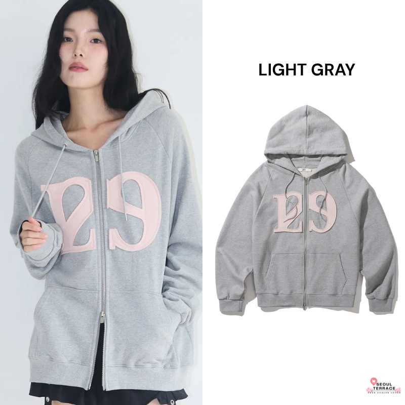 ILLIGO 129 LOGO PATCH HOOD ZIP UP WORN BY NCT MARK