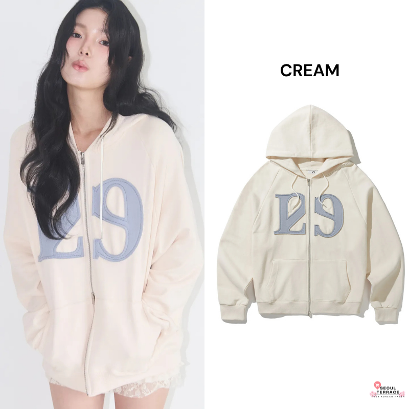 ILLIGO 129 LOGO PATCH HOOD ZIP UP WORN BY NCT MARK