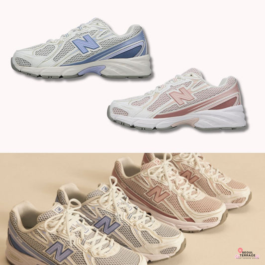 NEW BALANCE 740 ( Rosewood / White & Fairweather Blue / White)