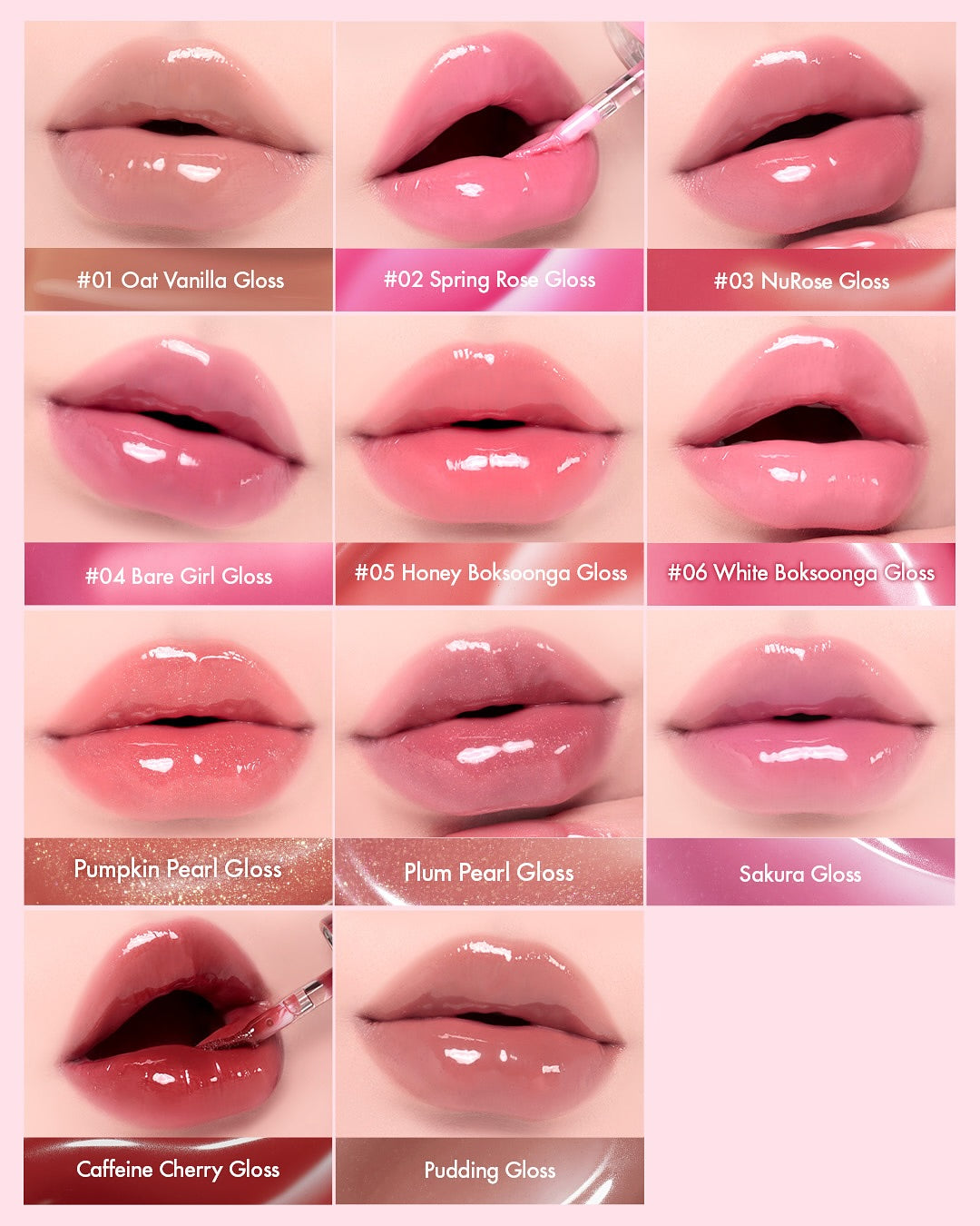 [Ive Wonyoung Pick] Amuse Jel Fit Gloss 3.8g