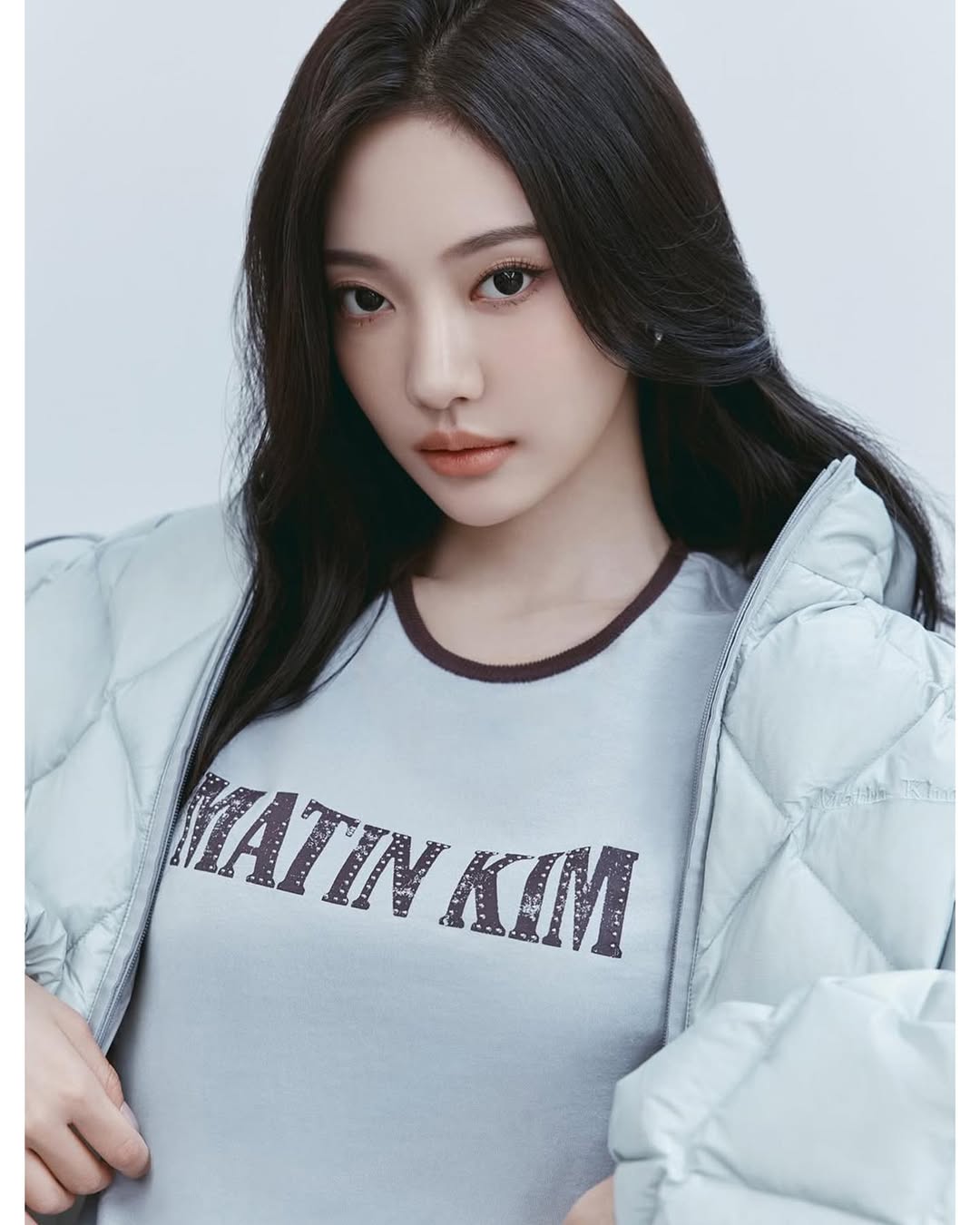 [Aespa Ningning Worn] Matin Kim Stud Logo Ringer Top