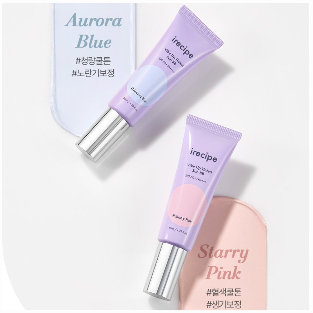 [NMIXX JIWOO PICK] iRecipe Vibe Up Tinted Sun BB Cream 40ml set of 2