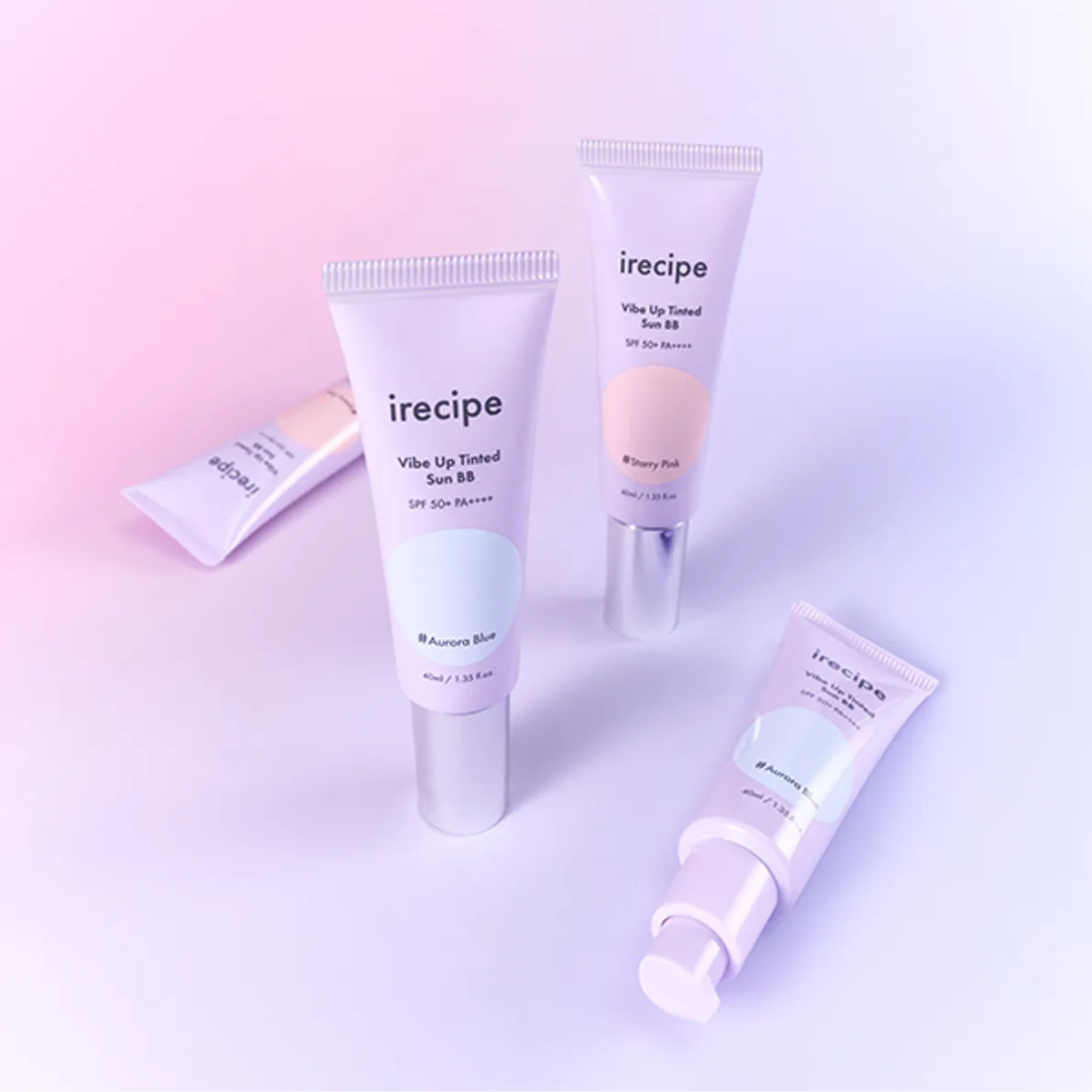 [NMIXX JIWOO PICK] iRecipe Vibe Up Tinted Sun BB Cream 40ml set of 2