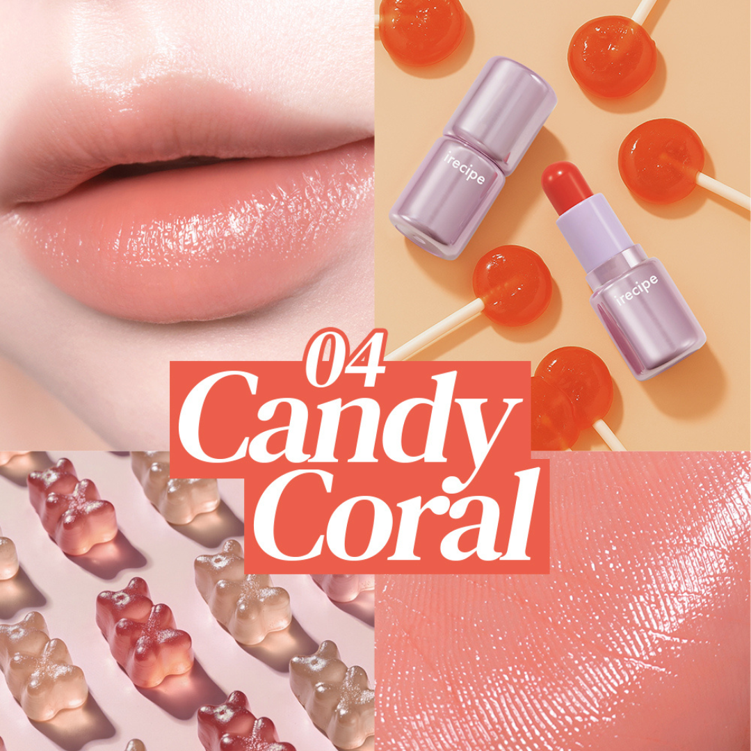 [NMIXX JIWOO PICK] iRecipe Vibe Up Prism Lip Balm Duo Bare Chiffon + 1 More Shade